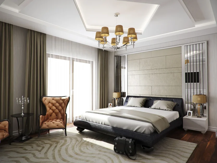 Zekeriyaköy villa projesinde modern iç mekân ve doğal malzeme kullanımı
