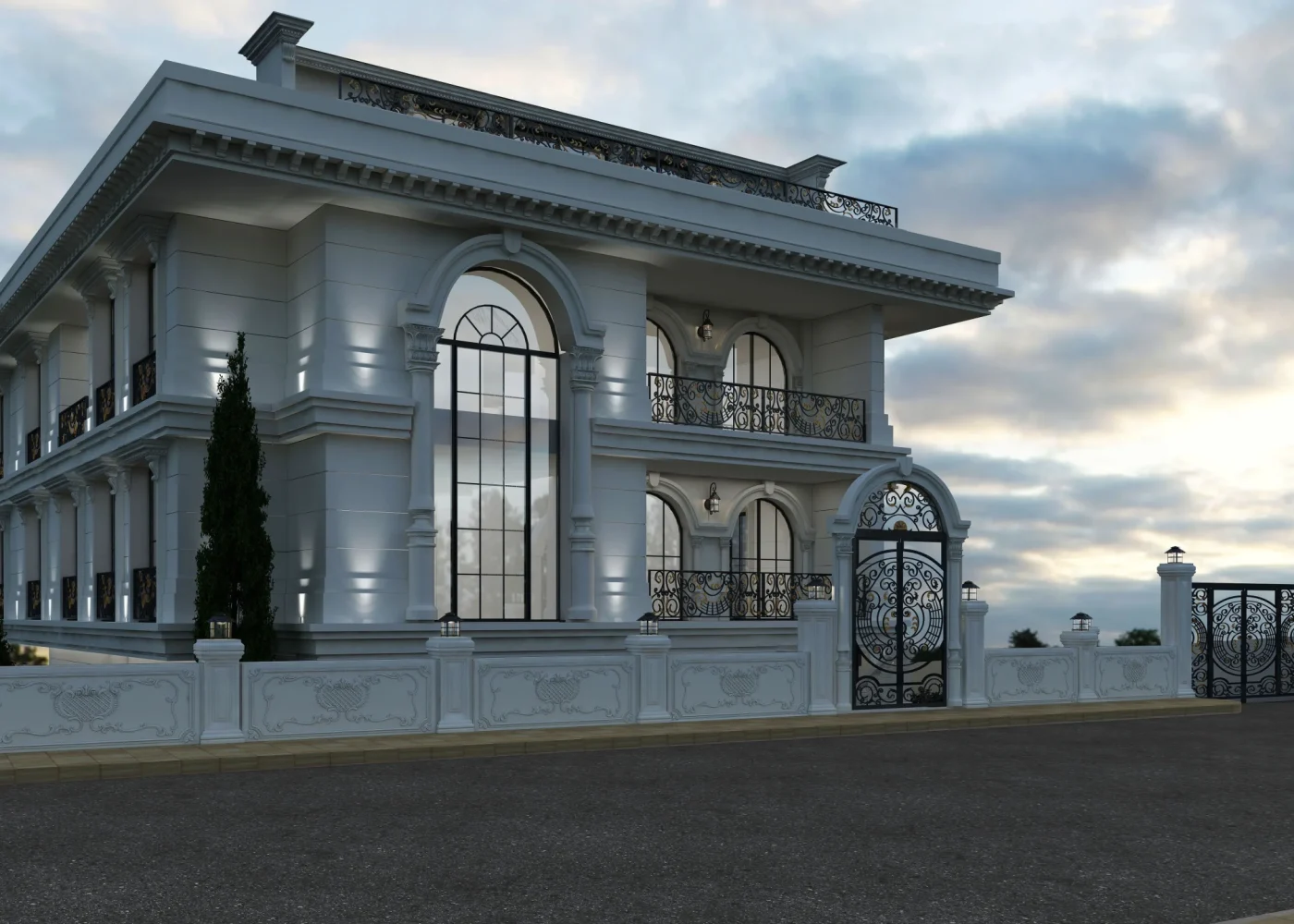 3D mimari görselleştirme ile proje hacmi, malzeme ve ışık kararlarının sunumu